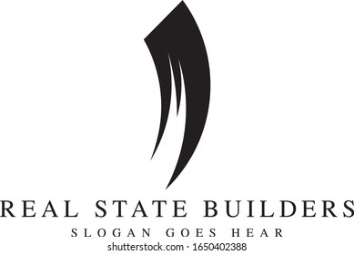 creative real state logo design