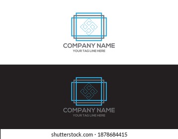 Creative Rectangle Art template for a Company.