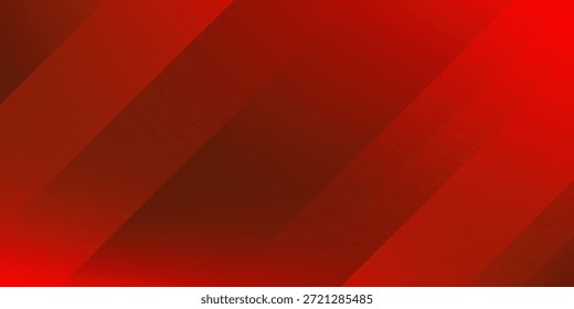 Fondo rojo creativo para tarjetas de visita y volantes. Fondo rojo degradado. Ilustración vectorial