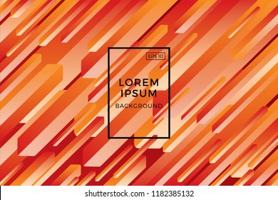 Creative red geometric background. Trendy gradient shapes composition