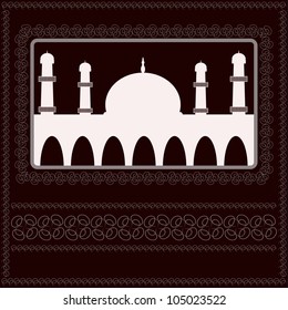 Creative Religious Mosque. Jpeg Version Also Available In Gallery.