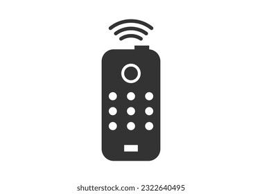 Creative Remote logo design, With white background, Vector design concept