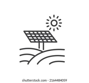 creative renewable energy concept. Green alternative energy. environmentally friendly, clean energy. Isolated vector illustration.
