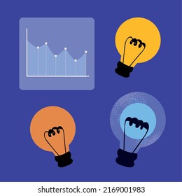 creative report chart business design