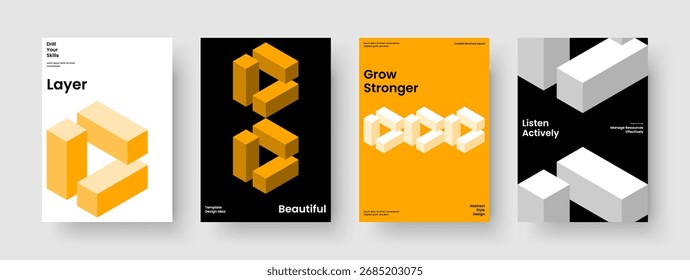 Kreatives Berichtsdesign. Abstrakte Bannervorlage. Modernes Broschüren-Layout. Buchumschlag. Geschäftspräsentation. Poster. Hintergrund. Flyer. Handzettel Portfolio. Zeitschrift. Packungsbeilage. Erfassung Werbung