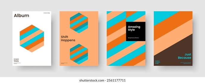 Creative Report Design. Abstract Brochure Template. Modern Business Presentation Layout. Poster. Background. Banner. Flyer. Book Cover. Brand Identity. Journal. Pamphlet. Catalog. Leaflet. Magazine