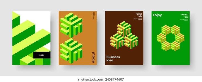 Diseño de informes creativos. Diseño de portada de libro geométrico. Plantilla de fondo aislada. Volante. Anuncio. Presentación empresarial. Folleto. Cartel. Prospecto. Publicidad. Identidad de marca. Boletín informativo. Diario