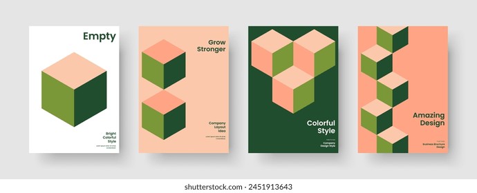 Creative Report Design. Geometric Business Presentation Layout. Abstract Banner Template. Background. Flyer. Brochure. Book Cover. Poster. Leaflet. Pamphlet. Catalog. Magazine. Portfolio