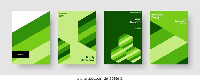 Design Criativo de Relatórios. Layout Geométrico Da Apresentação Comercial. Modelo De Plano De Fundo Isolado. Panfleto. Capa de Livro. Faixa. Cartaz. Brochura. Boletim informativo. Folheto informativo. Panfleto. Conhecimento manual. Catálogo. Bloco de Anotações