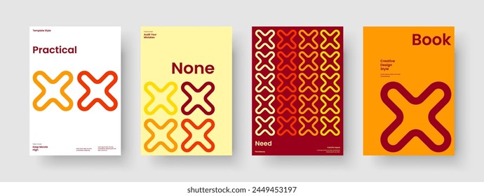 Creative Report Design. Geometric Flyer Template. Isolated Business Presentation Layout. Banner. Background. Poster. Book Cover. Brochure. Handbill. Catalog. Journal. Portfolio. Magazine