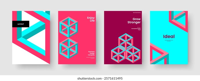 Creative Report Design. Geometric Flyer Template. Abstract Brochure Layout. Background. Banner. Book Cover. Business Presentation. Poster. Journal. Newsletter. Notebook. Advertising. Magazine