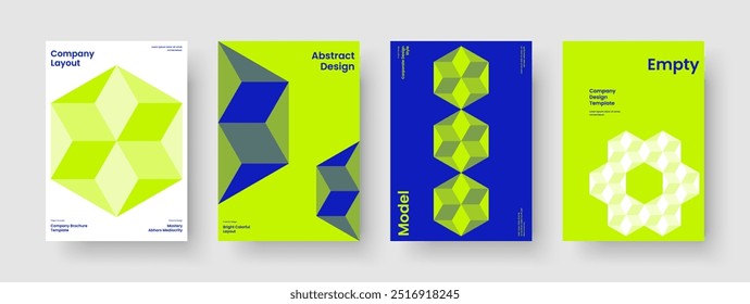 Creative Report Design. Geometric Poster Layout. Abstract Background Template. Book Cover. Banner. Flyer. Brochure. Business Presentation. Leaflet. Pamphlet. Portfolio. Journal. Handbill