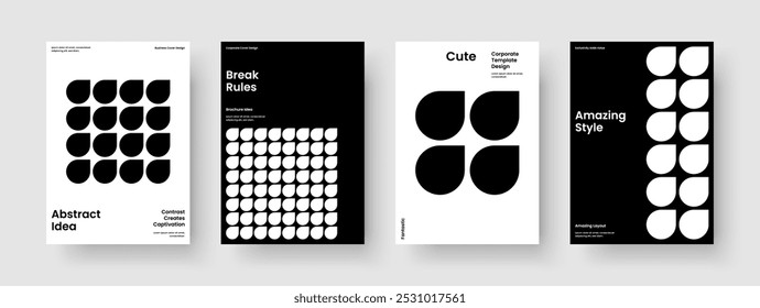 Creative Report Design. Isolated Book Cover Template. Abstract Poster Layout. Flyer. Background. Banner. Brochure. Business Presentation. Notebook. Magazine. Portfolio. Catalog. Advertising