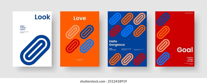 Kreatives Berichtsdesign. Isolierte Broschürenvorlage. Geometrisches Hintergrundlayout. Banner. Flyer. Buchumschlag. Poster. Geschäftspräsentation. Broschüre. Katalog. Portfolio. Handzettel Zeitschrift. Merkblatt