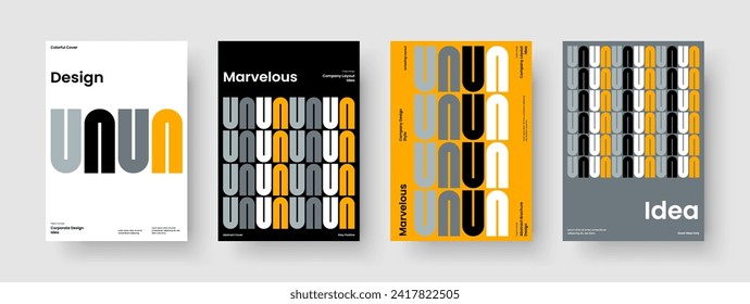 Diseño de informe creativo. Diseño de presentación empresarial aislado. Plantilla de cubierta de libro geométrico. Antecedentes. Volante. Cartel. Folleto. Cartel. Boletín informativo. Folleto. Cartera. Publicidad. Billete