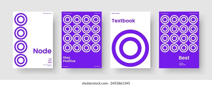 Diseño de informes creativos. Diseño de folleto aislado. Plantilla de folleto geométrico. Presentación empresarial. Portada del libro. Anuncio. Antecedentes. Cartel. Prospecto. Handbill. Cuaderno. Identidad de marca. Catálogo