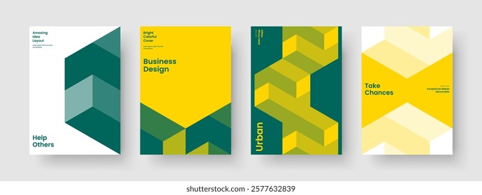Creative Report Layout. Geometric Book Cover Design. Abstract Brochure Template. Background. Poster. Business Presentation. Flyer. Banner. Journal. Handbill. Pamphlet. Leaflet. Advertising