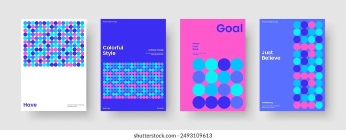 Creative Report Layout. Geometric Business Presentation Design. Abstract Banner Template. Book Cover. Poster. Brochure. Flyer. Background. Catalog. Advertising. Brand Identity. Pamphlet. Handbill