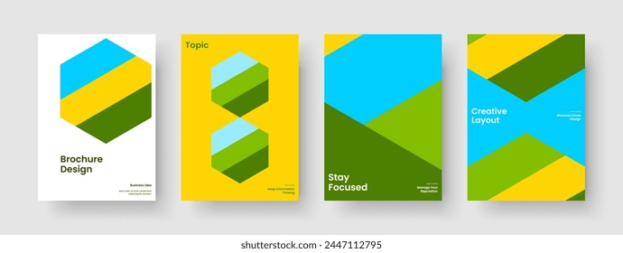 Creative Report Layout. Isolated Business Presentation Design. Modern Book Cover Template. Background. Brochure. Flyer. Poster. Banner. Notebook. Advertising. Newsletter. Leaflet. Portfolio