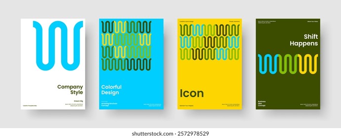 Creative Report Layout. Isolated Business Presentation Template. Modern Poster Design. Background. Flyer. Banner. Book Cover. Brochure. Brand Identity. Handbill. Magazine. Leaflet. Journal. Catalog