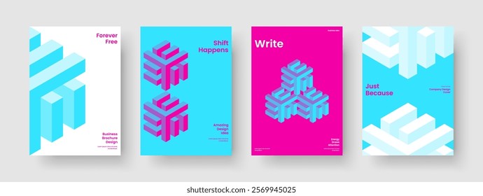 Creative Report Layout. Isolated Poster Template. Abstract Business Presentation Design. Banner. Brochure. Flyer. Book Cover. Background. Notebook. Advertising. Handbill. Brand Identity. Leaflet