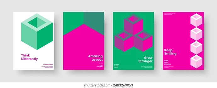 Creative Report Template. Abstract Business Presentation Layout. Isolated Background Design. Brochure. Book Cover. Banner. Flyer. Poster. Magazine. Newsletter. Pamphlet. Journal. Notebook