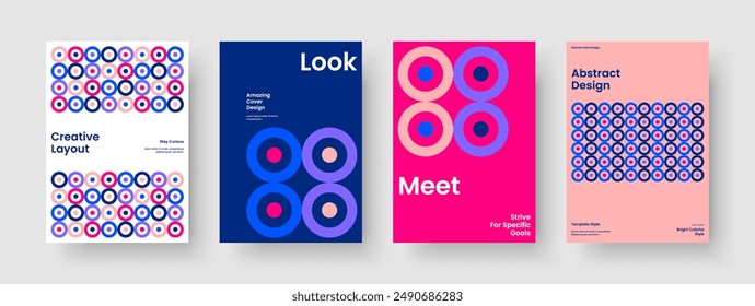 Creative Report Template. Geometric Banner Design. Modern Business Presentation Layout. Book Cover. Poster. Brochure. Background. Flyer. Magazine. Portfolio. Journal. Advertising. Brand Identity