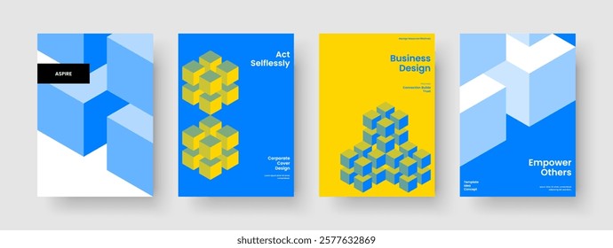 Creative Report Template. Geometric Book Cover Layout. Isolated Business Presentation Design. Poster. Flyer. Brochure. Banner. Background. Newsletter. Pamphlet. Catalog. Portfolio. Magazine