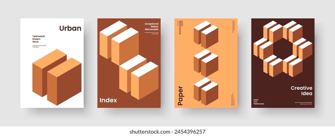 Creative Report Template. Geometric Business Presentation Layout. Isolated Poster Design. Background. Flyer. Book Cover. Banner. Brochure. Notebook. Journal. Catalog. Newsletter. Handbill