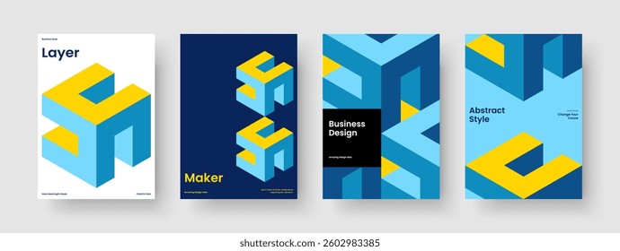Creative Report Template. Geometric Flyer Layout. Isolated Background Design. Business Presentation. Book Cover. Poster. Banner. Brochure. Advertising. Catalog. Handbill. Pamphlet. Magazine