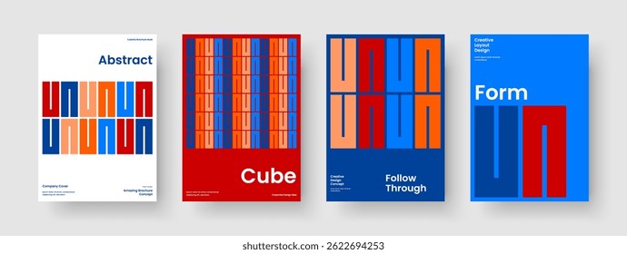 Creative Report Template. Modern Book Cover Layout. Geometric Poster Design. Brochure. Business Presentation. Flyer. Background. Banner. Leaflet. Handbill. Notebook. Pamphlet. Catalog. Magazine