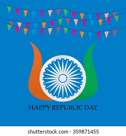creative republic day of India concept vector 
