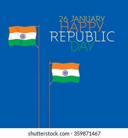 creative republic day of India concept vector 