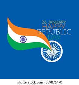 creative republic day of India concept vector 