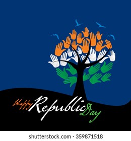 creative republic day of India concept vector 