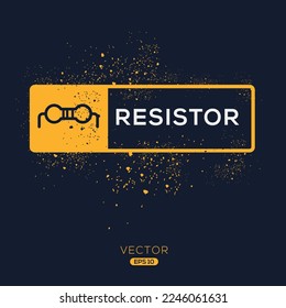 Icono creativo (resistencia), signo vector.