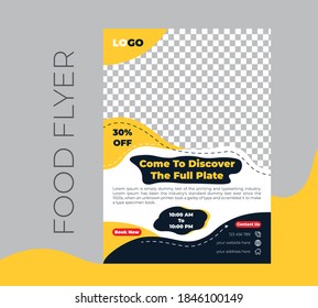 Creative Restaurant Food Flyer Template