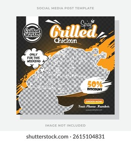Creative Restaurant Food Poster Template