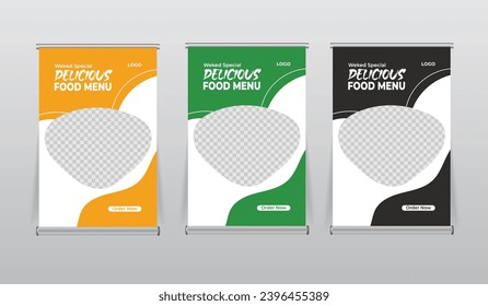 Design-Vorlage für kreative Restaurantbanner