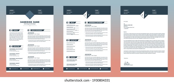 Creative Resume  CV  Resume Design