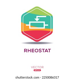 Creative (Rheostat) Icon, Vector sign.