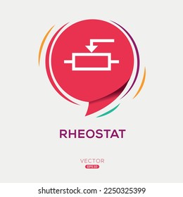 Creative (Rheostat) Icon, Vector sign.