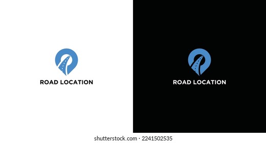 Creative Road Location Logo Design