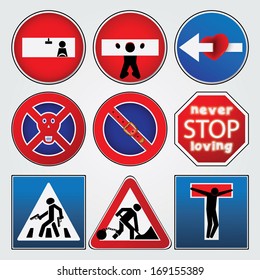 creative road signs
