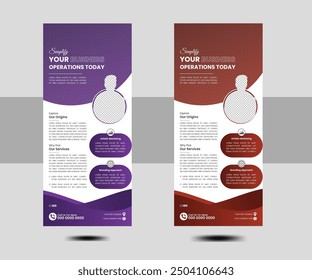 DISEÑO CREATIVO DE ANUNCIOS ROLL UP PARA EMPRESAS