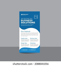 Diseño de pancartas de refundición creativa para su empresa con plantilla de diseño de vectores. Diseño moderno y profesional para usted