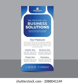 Diseño de pancartas de refundición creativa para su empresa con plantilla de diseño de vectores. Diseño moderno y profesional para usted