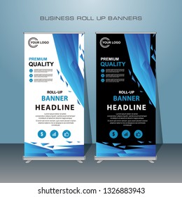 Creative roll up business Design. Standing Banner Template Design.