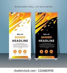 Creative roll up business Design. Standing Banner Template Design.
