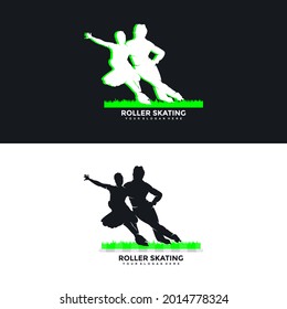 Creative Roller skating design concepts  illustrations  vectors